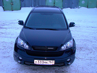 Реснички на фары Нonda CR-V (2007-2012) + УСТАНОВОЧНЫЙ КОМПЛЕКТ