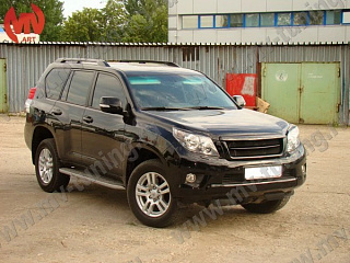 Решетка радиатора в стиле JAOS Toyota LC 150 Prado (2009-2014) БЕЗ СЕТКИ