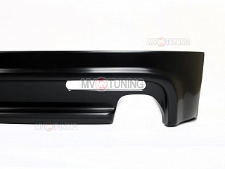Юбка заднего бампера "Mugen Style" Honda Accord 8 (VIII) / Acura TSX (CU) (2008-2013) + установочный комплект