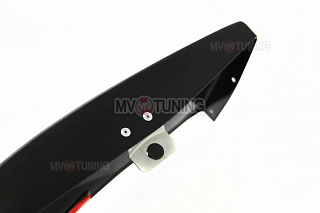 Юбка переднего бампера Type-S Honda Accord 8(VIII) / Acura TSX (CU/CW) (2008-2010) + установочный комплект