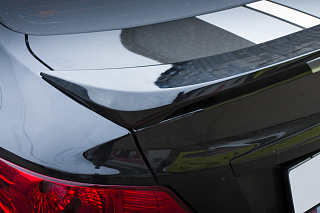 Спойлер высокий Hyundai Solaris (2010 - 2016)
