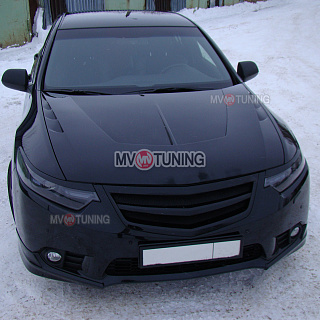 Клыки переднего бампера Type-S Honda Accord 8(VIII) / Acura TSX (CU/CW) (2011-2013)