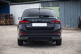 Спойлер лип Skoda Rapid II Gen (2020 - по настоящее время) + УСТАНОВОЧНЫЙ КОМПЛЕКТ