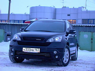 Реснички на фары Нonda CR-V (2007-2012) + УСТАНОВОЧНЫЙ КОМПЛЕКТ