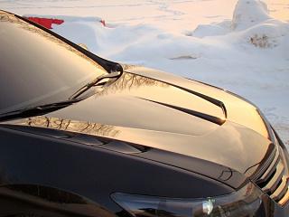 Капот пластиковый var №3 "Agressive Air " Honda Accord 8(VIII) / Acura TSX (CU/CW) (2008-2013)
