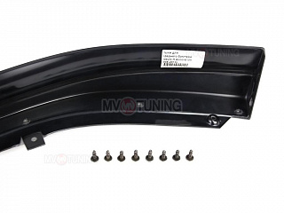 Юбка переднего бампера Modulo Honda Accord 8 (VIII) / Acura TSX (CU/CW) (2008-2013) + УСТАНОВОЧНЫЙ КОМПЛЕКТ