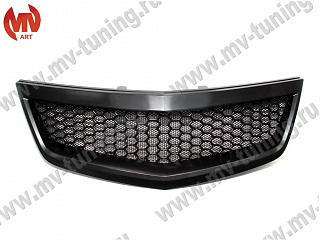 Решетка радиатора "SPORT" (БЕЗ СЕТКИ) var №3 Honda Accord 8 (VIII) / Acura TSX (CU/CW) (2011-2013) + УСТАНОВОЧНЫЙ КОМПЛЕКТ